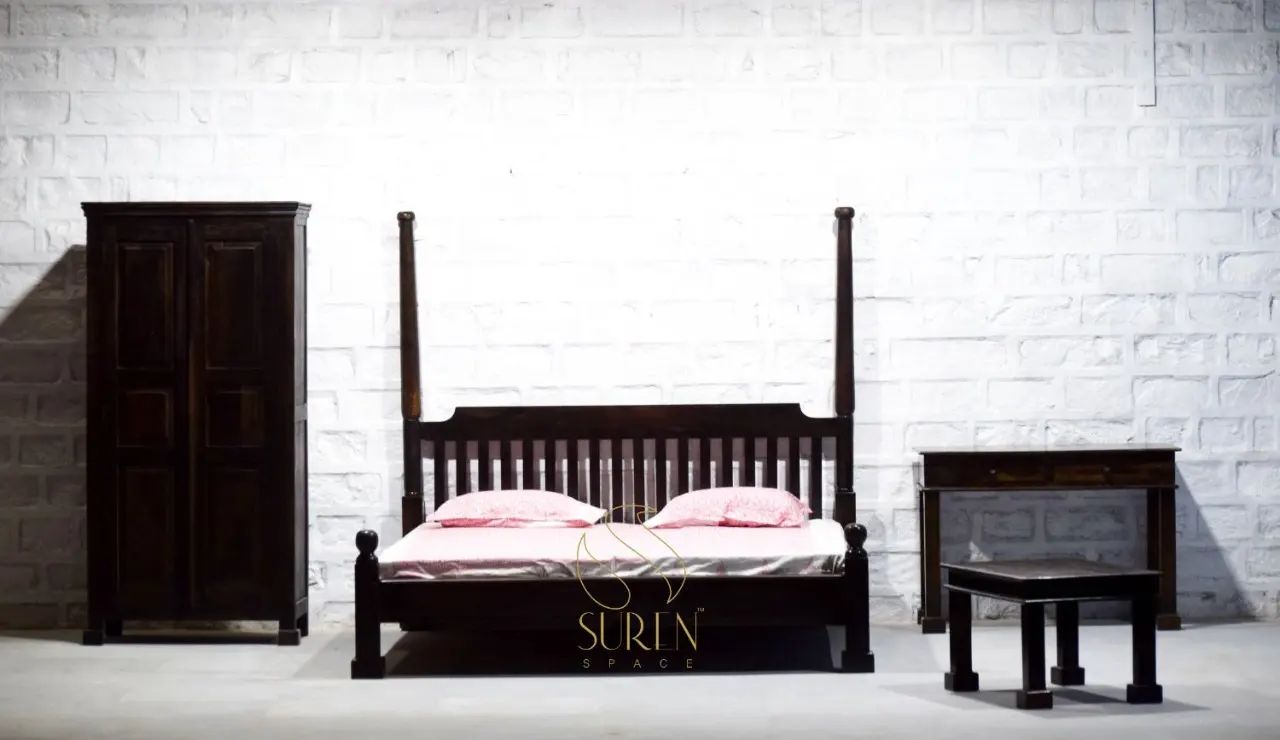 Bedroom Wooden King Size Maharaja Furniture Sets Designs,India,Furniture,Beds & Wardrobes